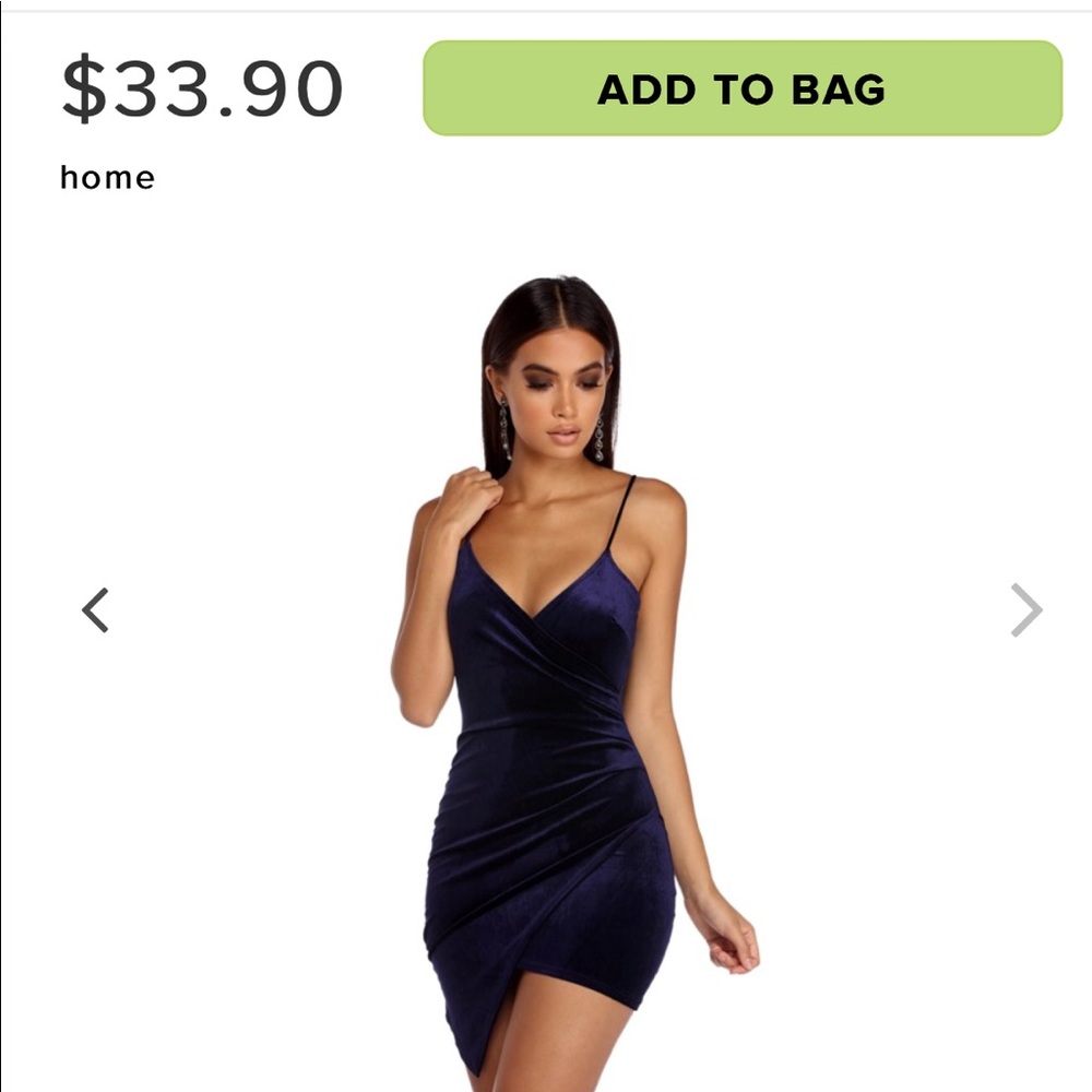 NAVY BLUE DRESS